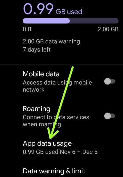 Come monitorare e limitare l'utilizzo dei dati mobili su Android 10