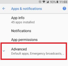 Come abilitare o disabilitare sorgenti sconosciute Android Oreo 8.0 / 8.1