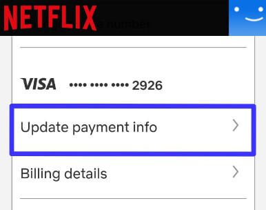 Come modificare il metodo di pagamento su Netflix Android