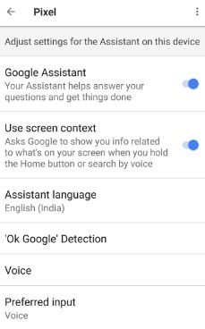 Aggiustare le impostazioni dell'assistente Google su Google pixel e pixel XL