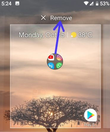 Come rimuovere la cartella delle app dalla schermata principale di Pixel 3