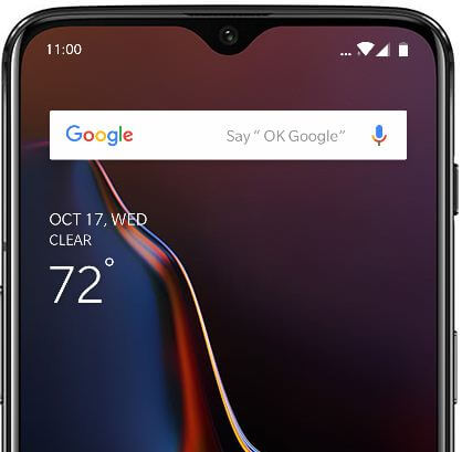 Come utilizzare le app a schermo intero in OnePlus 6T